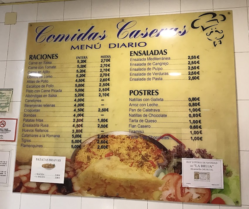 Comidas Caseras para Llevar de Guadix