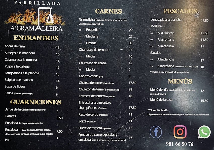 Restaurante Parrillada A Gramalleira