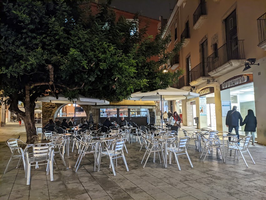 El xines de la porxada