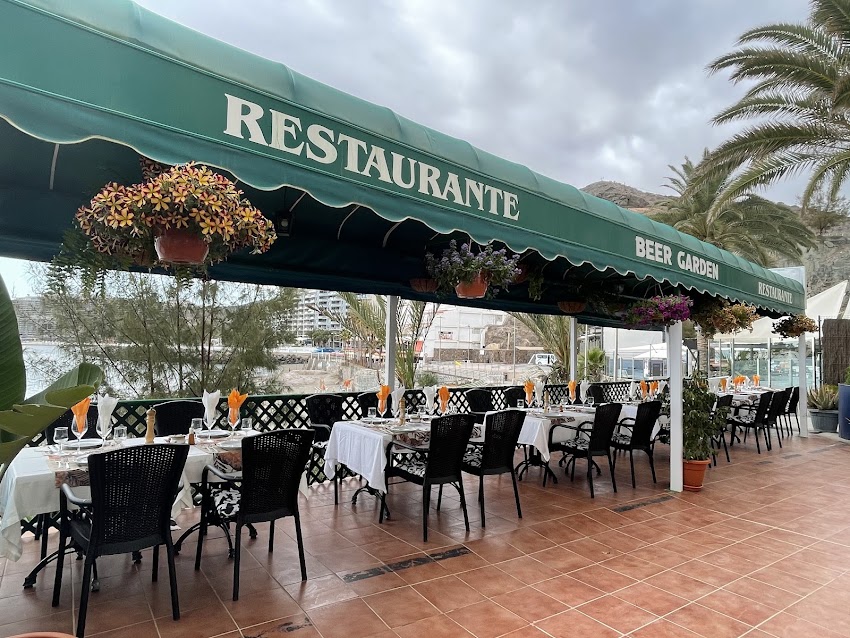 Chamoriscan grill beer garden