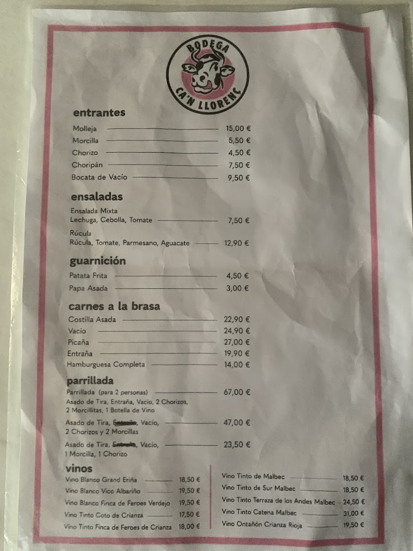 restaurante can llorenc
