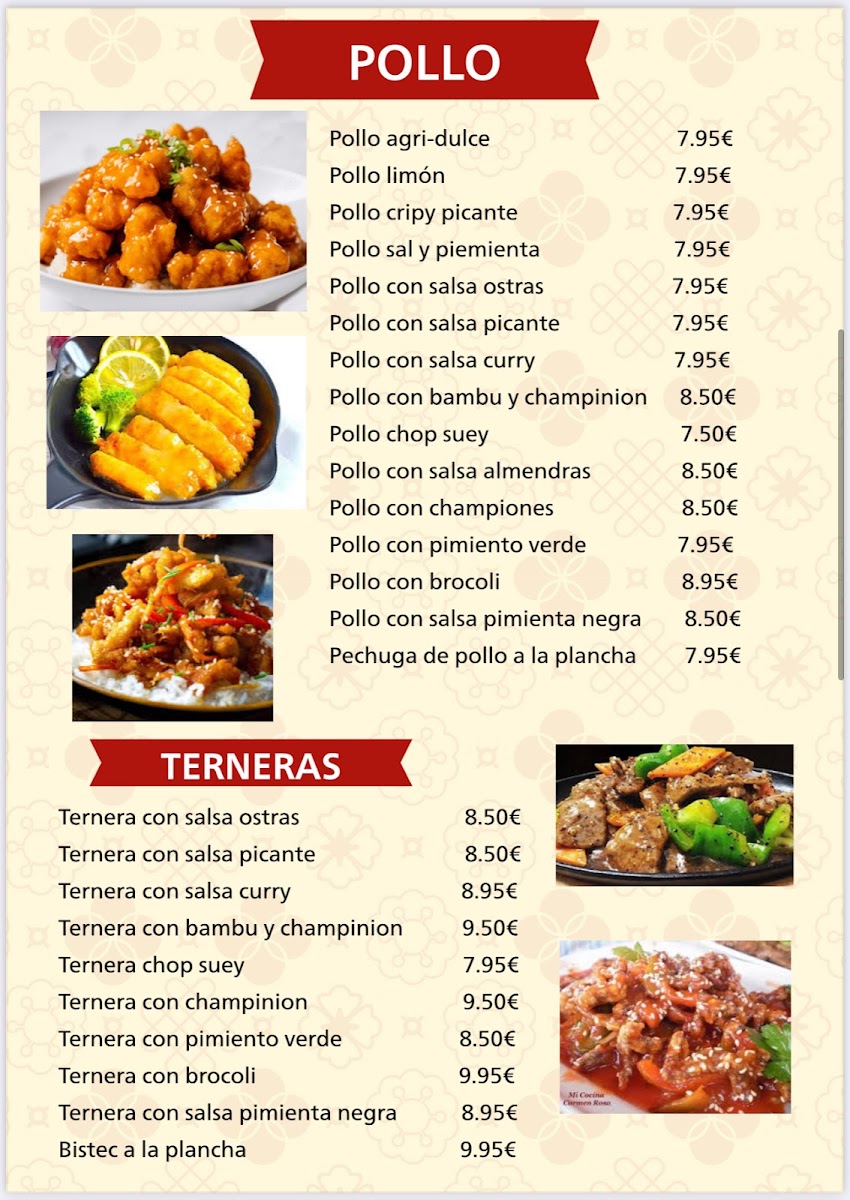 Buffet ok (oriental)