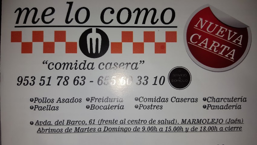 Me lo como «Comida Casera»