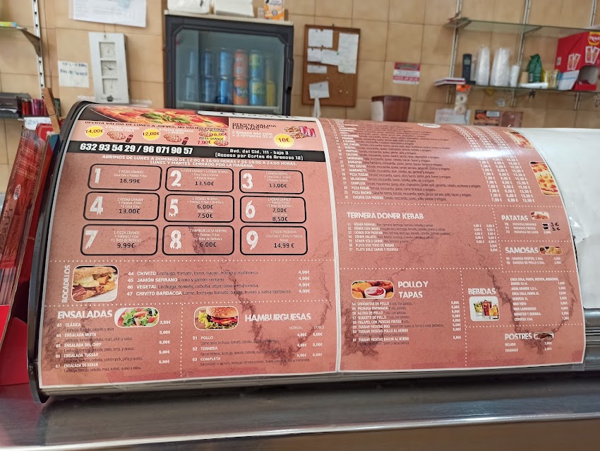 Kebab y Pizzeria Tussar
