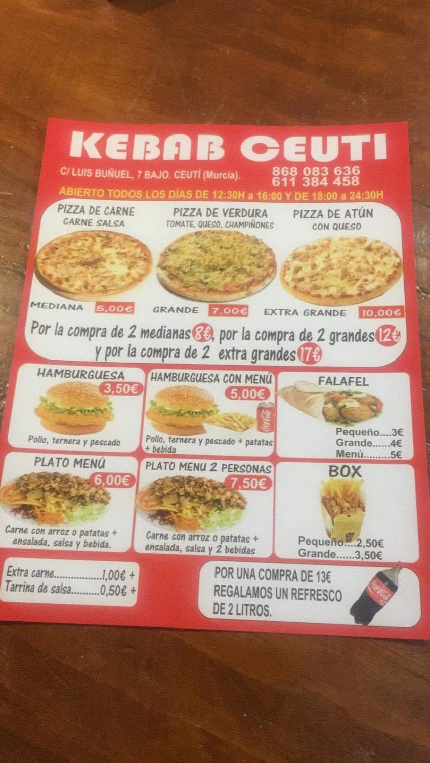 Kebab Ceutí (Ali)