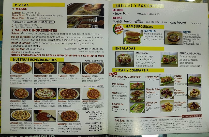 Pizza Pac ARTESANOS DEL BELÉN