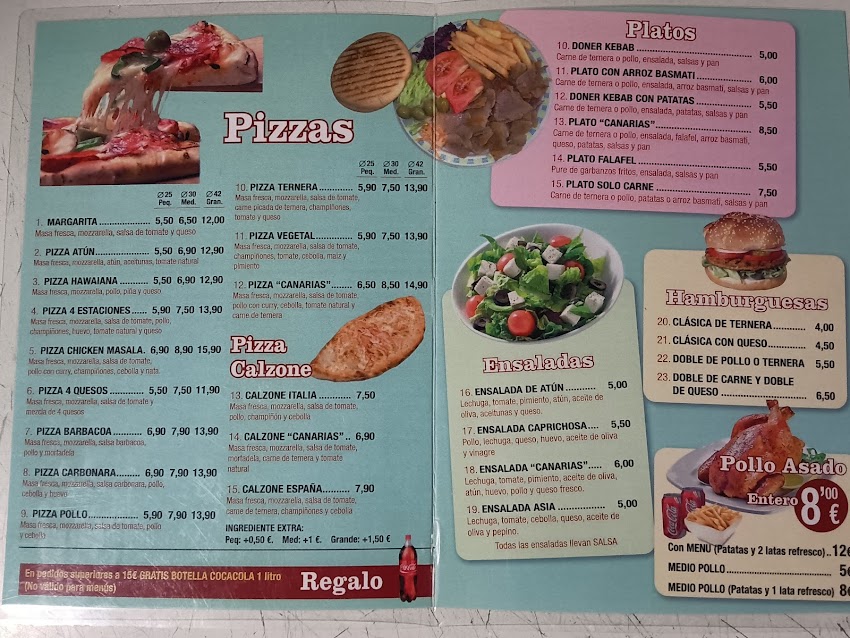 Las canarias doner kebab &pizzeria