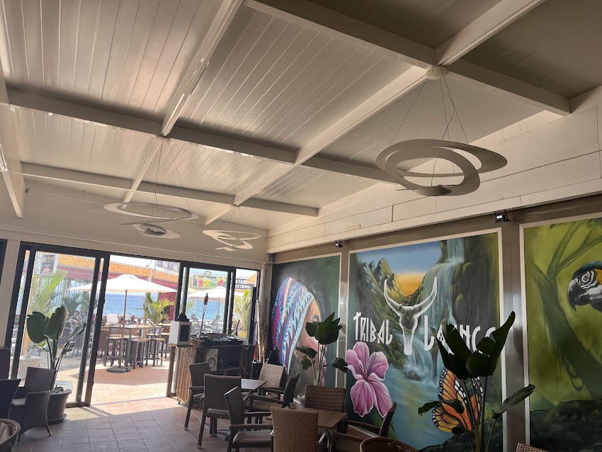 Tribal Beach bar and restaurant