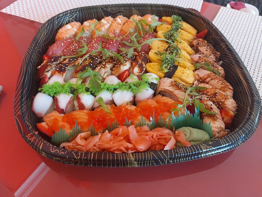 Enjoy sushi