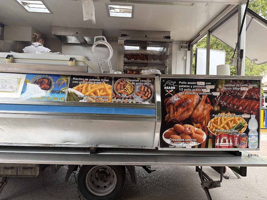Camión Pollo asado