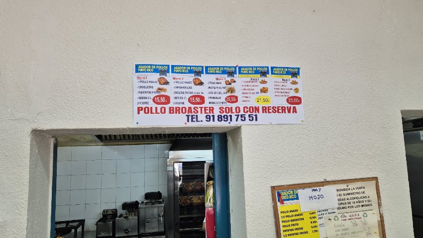 Asador de Pollos Punto Rico Aranjuez