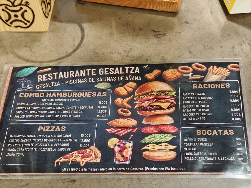 Restaurante Piscinas Municipales Salinas de Añana
