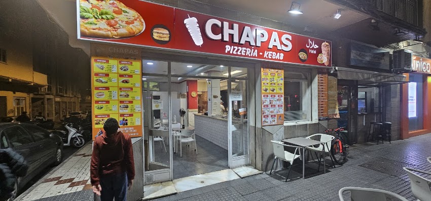 Chapas pizzería y kebab