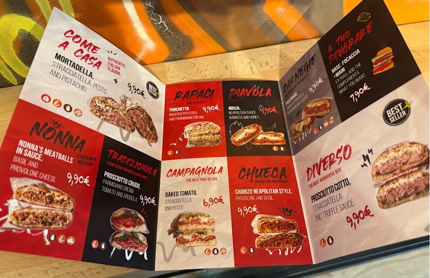 Divorare I Focaccia Madrid