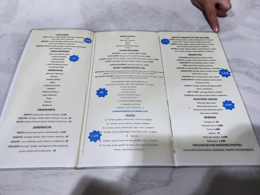 Bar azul