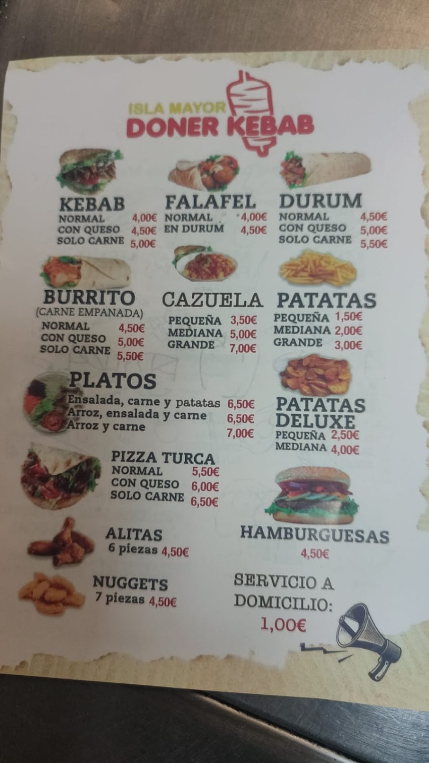 Kebab Isla Mayor