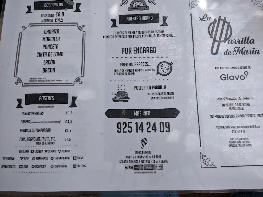 Restaurante la Parrilla de María