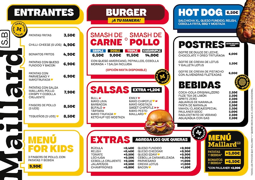 Maillard Smash Burger | Hamburguesería Madrid