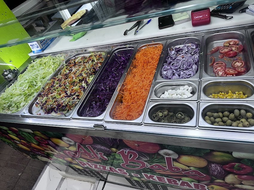 Alí Baba kebab pizza