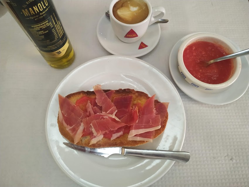 Cafetería – Restaurante El Rincon de Manolo Menú Diario