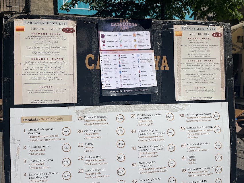 Bar Catalunya Kts