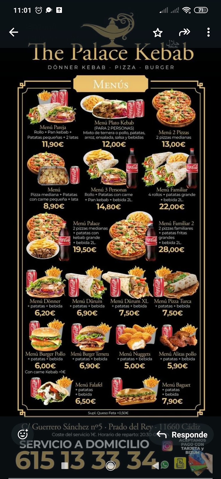 The Palace kebab