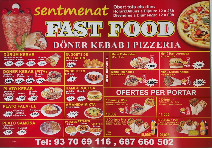Kebab de sentmenat