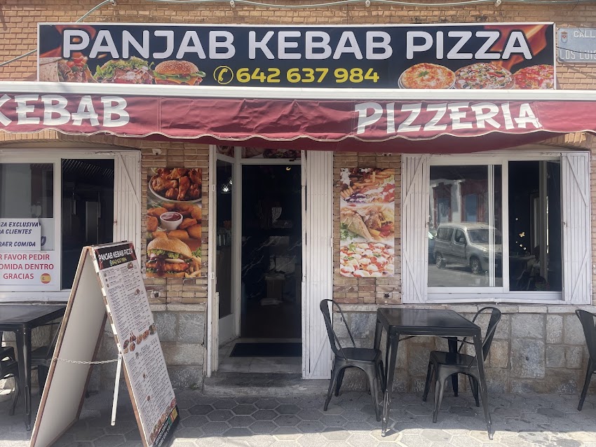 Panjab kebab pizza