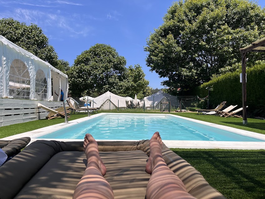O Pedrouzo Pilgrim Camp