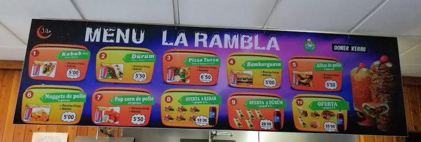 La Rambla kebab Cordoba