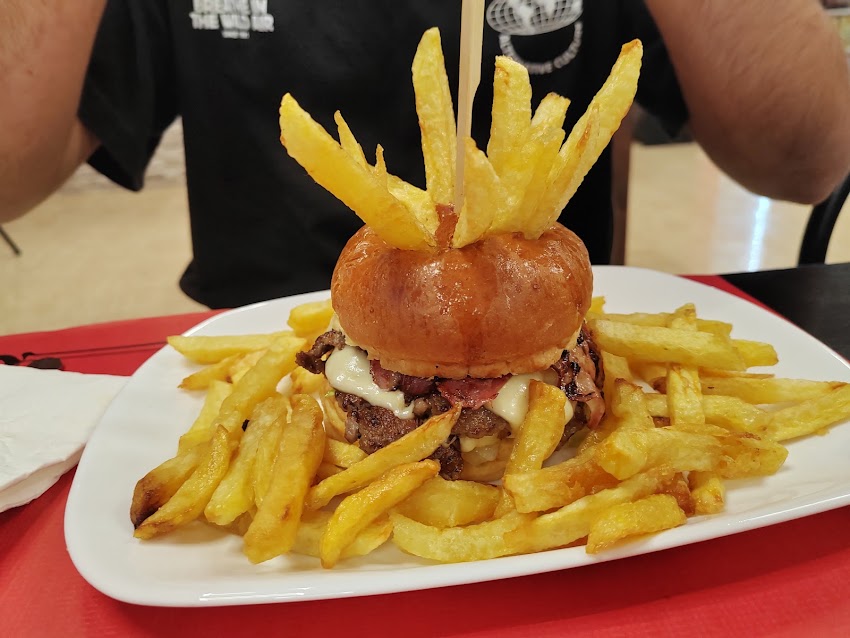 La Espumosa burger