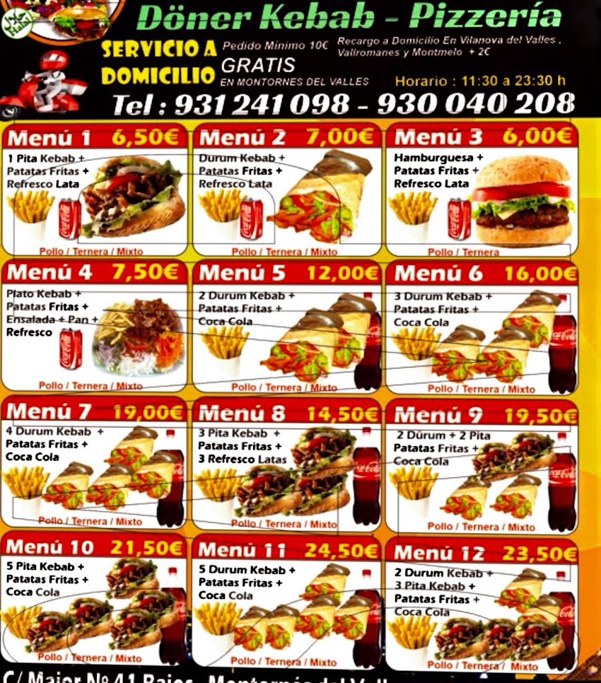 Euro Doner kebab