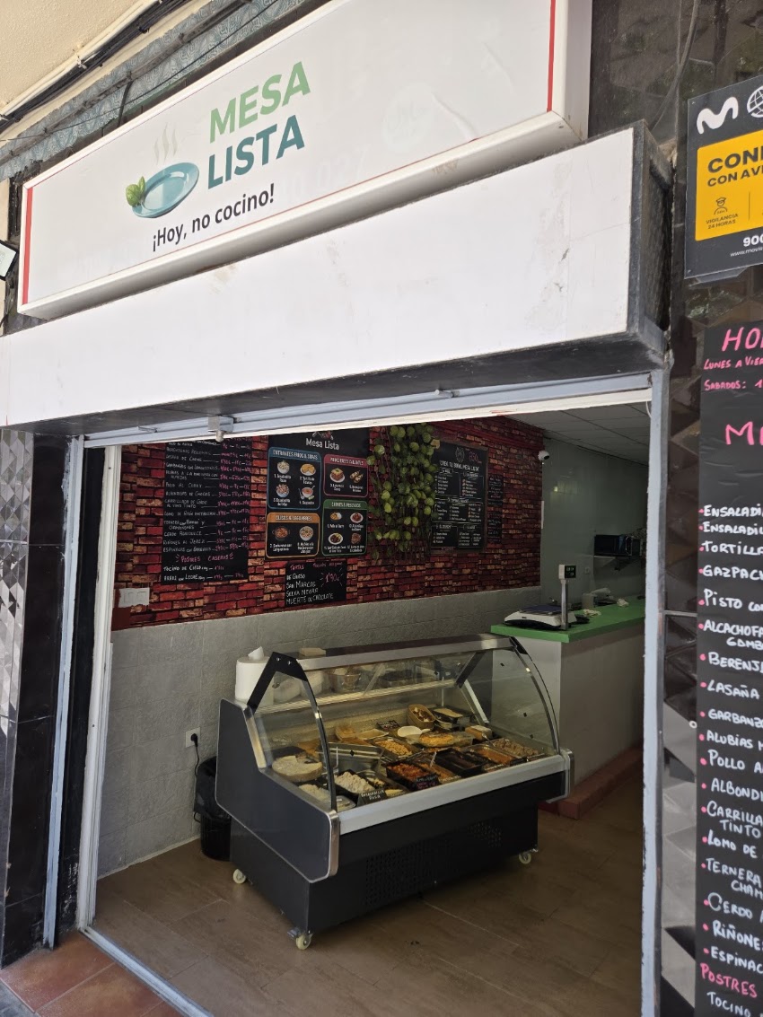 Mesa Lista ¡Hoy No Cocino!
