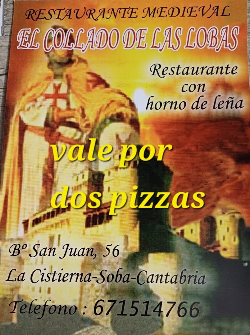 pizzeria medieval el collado de las lobas