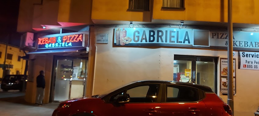 Kebab pizza Gabriela