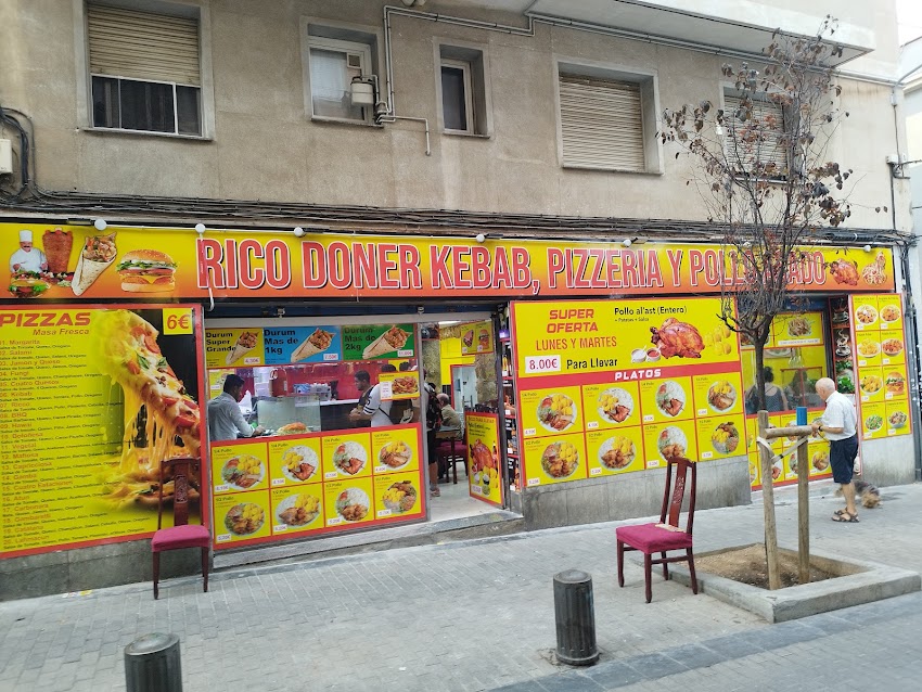 Rico Döner Kebab – Pizzería y Pollo Asado
