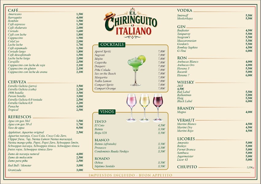 EL CHIRINGUITO ITALIANO