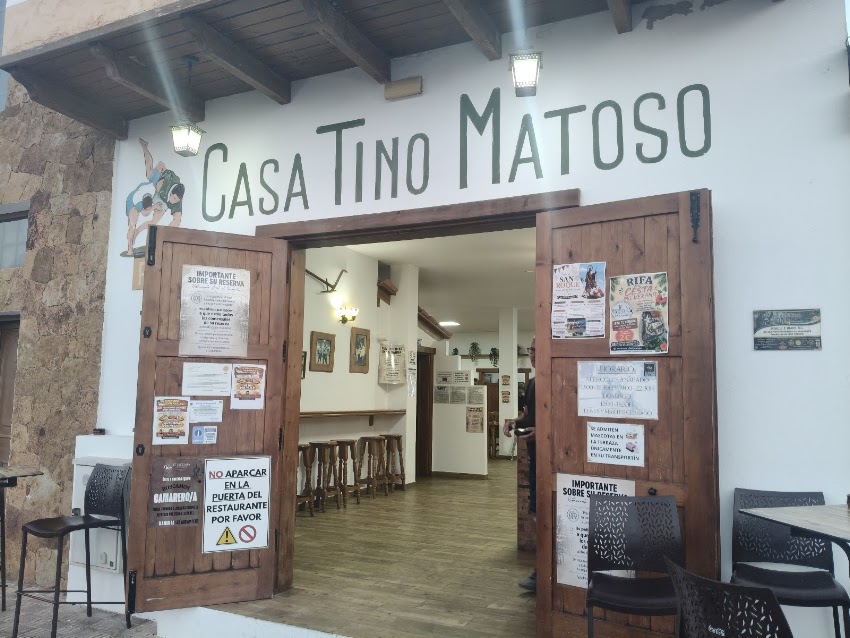 Restaurante Grill el Luchador, casa Tino Matoso