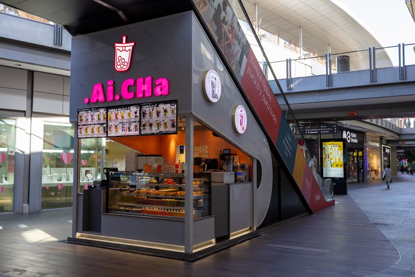 AiCha Bubble Tea & Specialty Coffee degustación CC SPLAU Cornellá de Llobregat