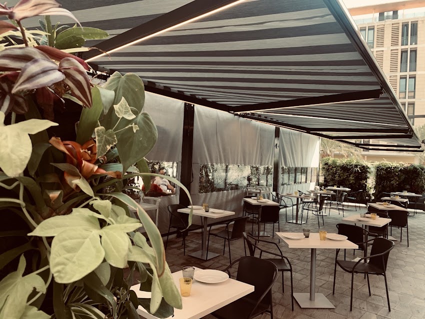 La terraza de la pescadería