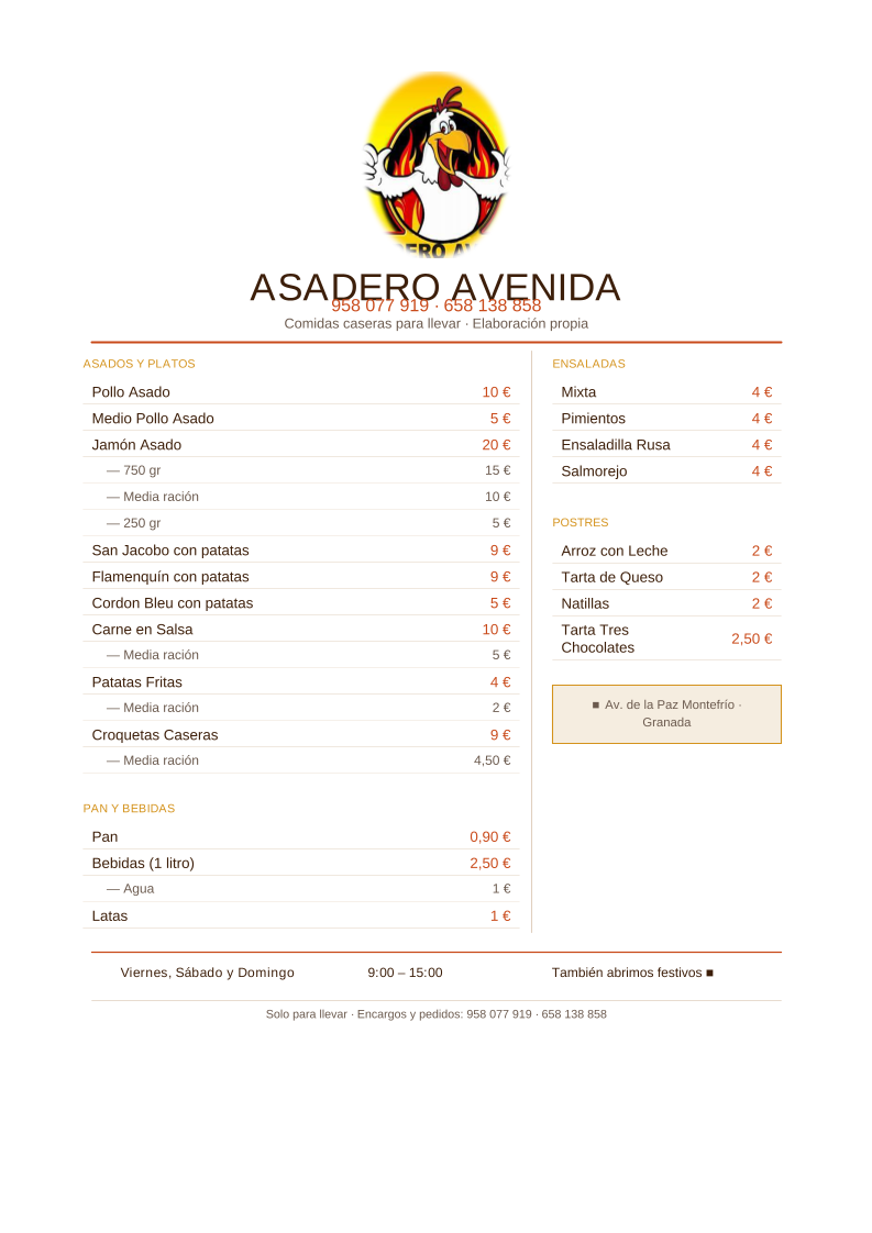 Asadero Avenida