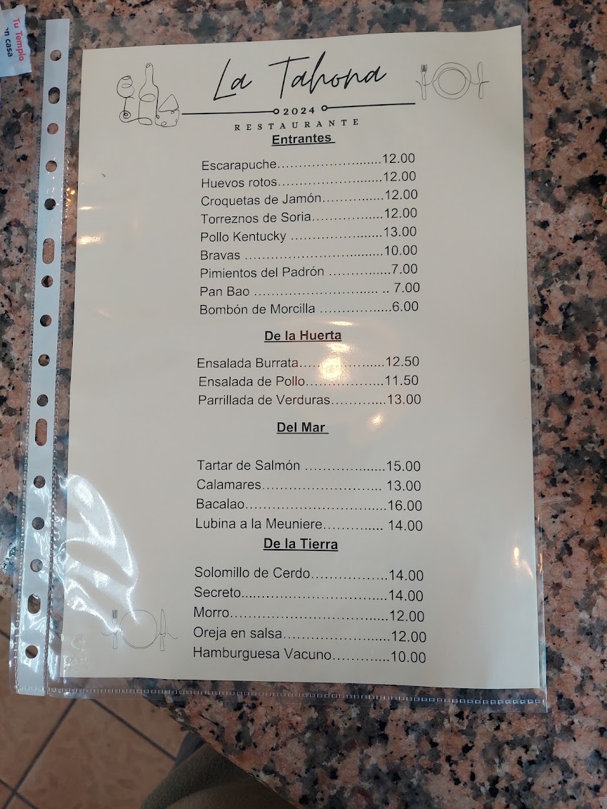 La Tahona Restaurante