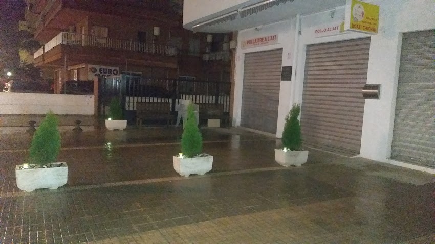 Pollos al ast la pineda