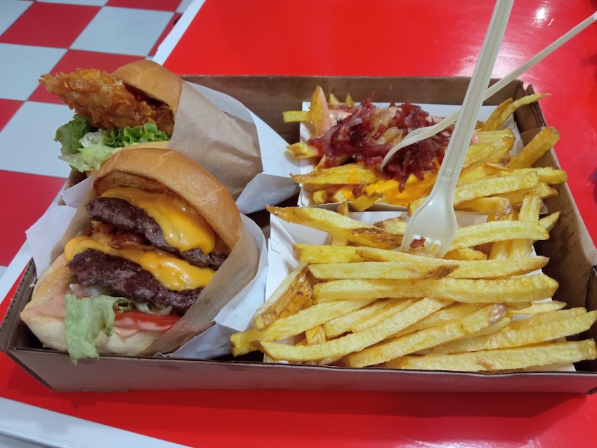 BUN N HAM Burger & Fries