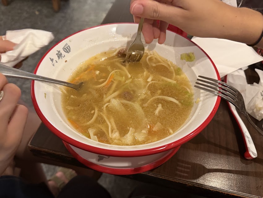 Six bowls noodle