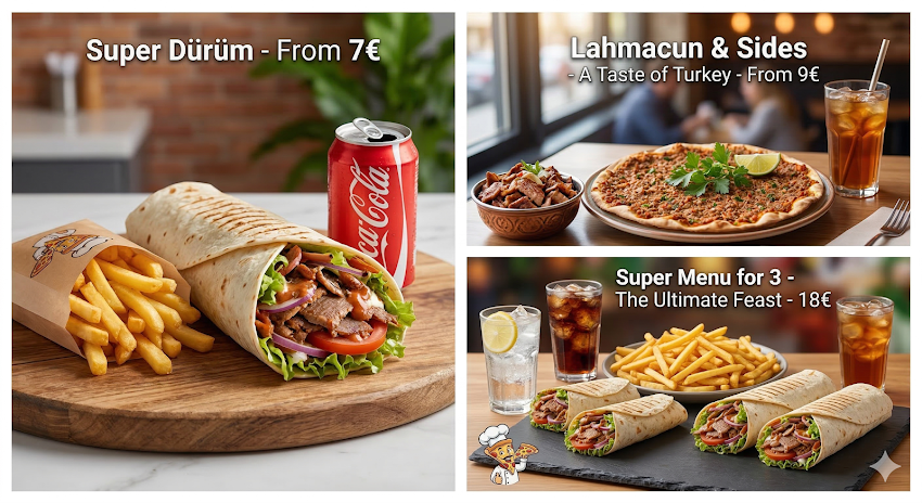 Super pizza kebab