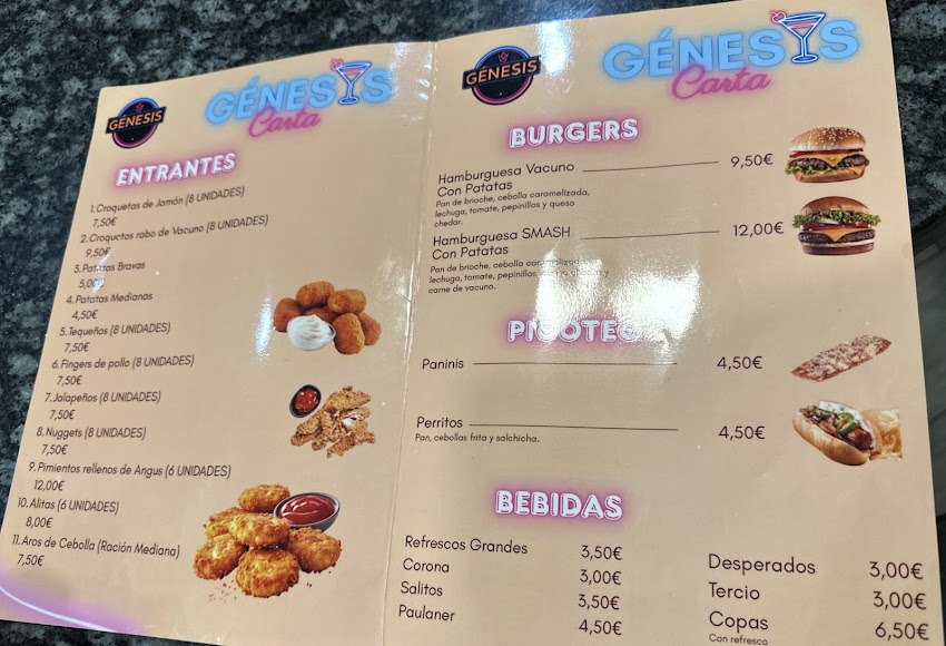 Bar Genesis Daganzo