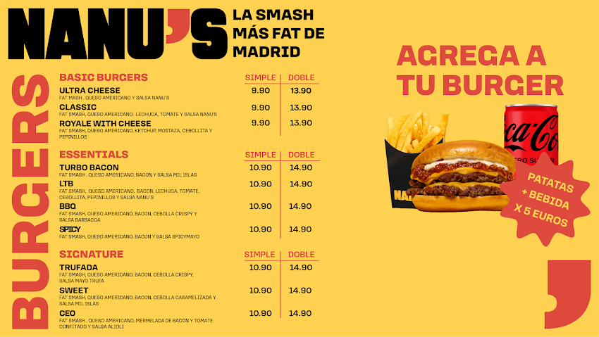 Nanu’s | Hamburguesas Madrid