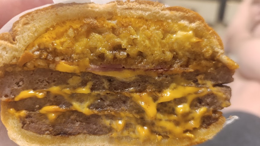 Triple Sie7e Burger