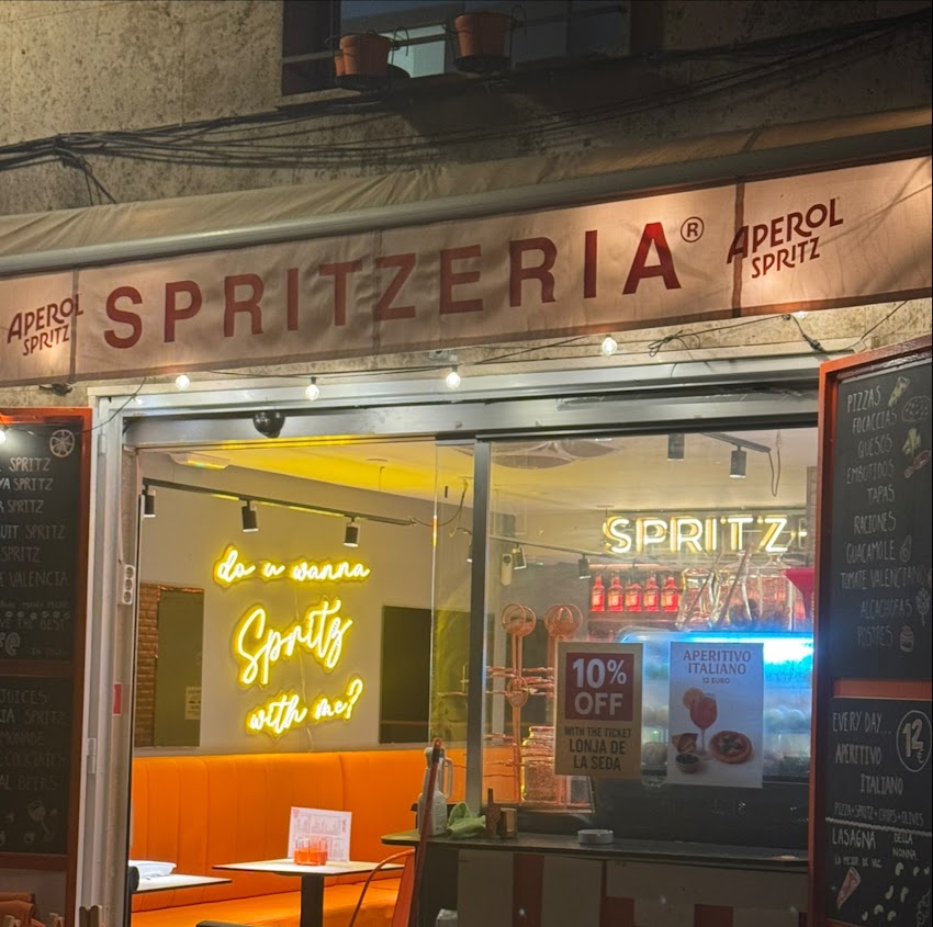 Spritzeria – lonja de la seda